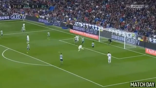 Goal #581 vs Real Betis Balompie