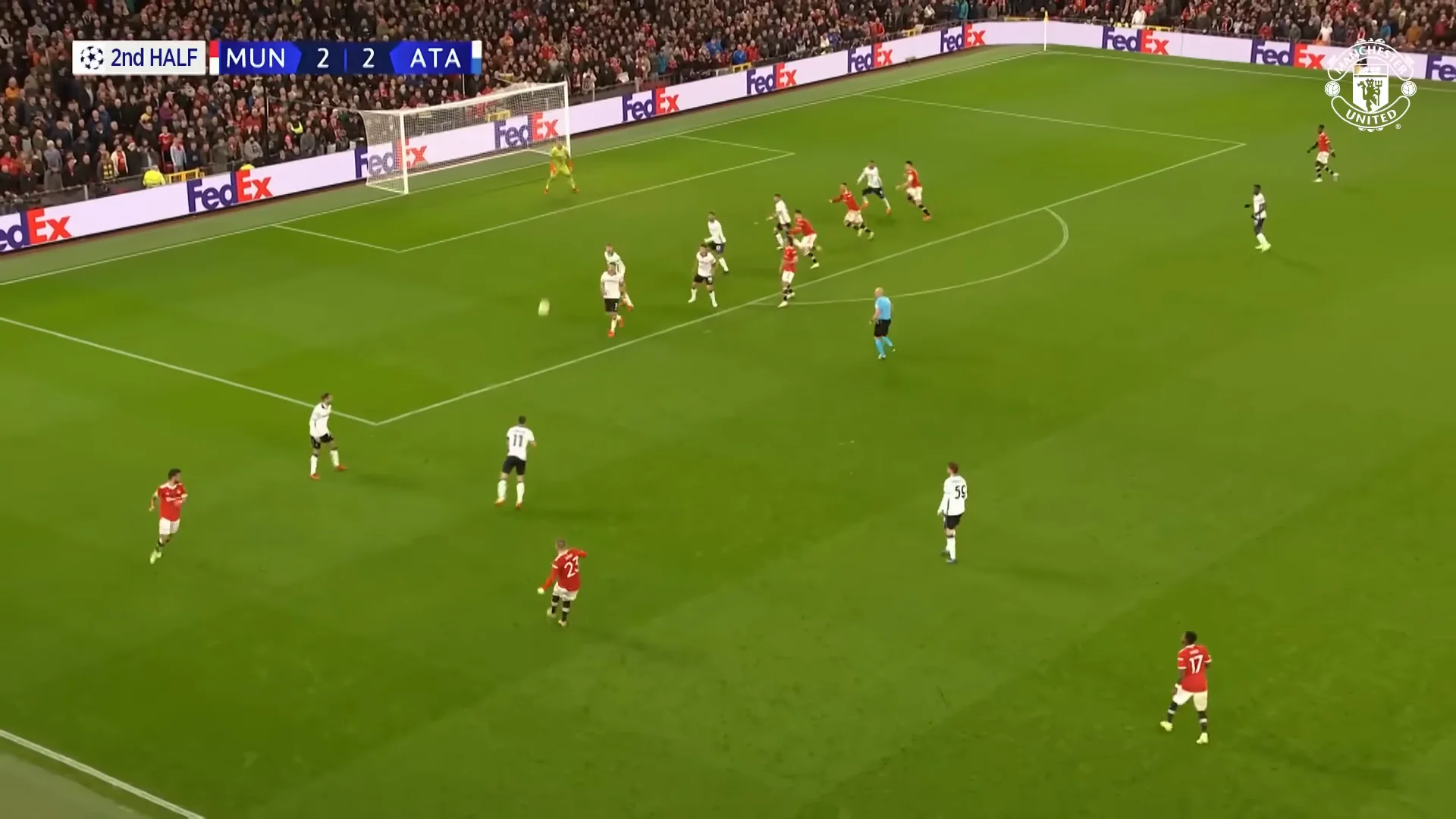 Cristiano Ronaldo Goal #795 vs Atalanta BC (81') | Manchester United Second Spell (2021–2023)
