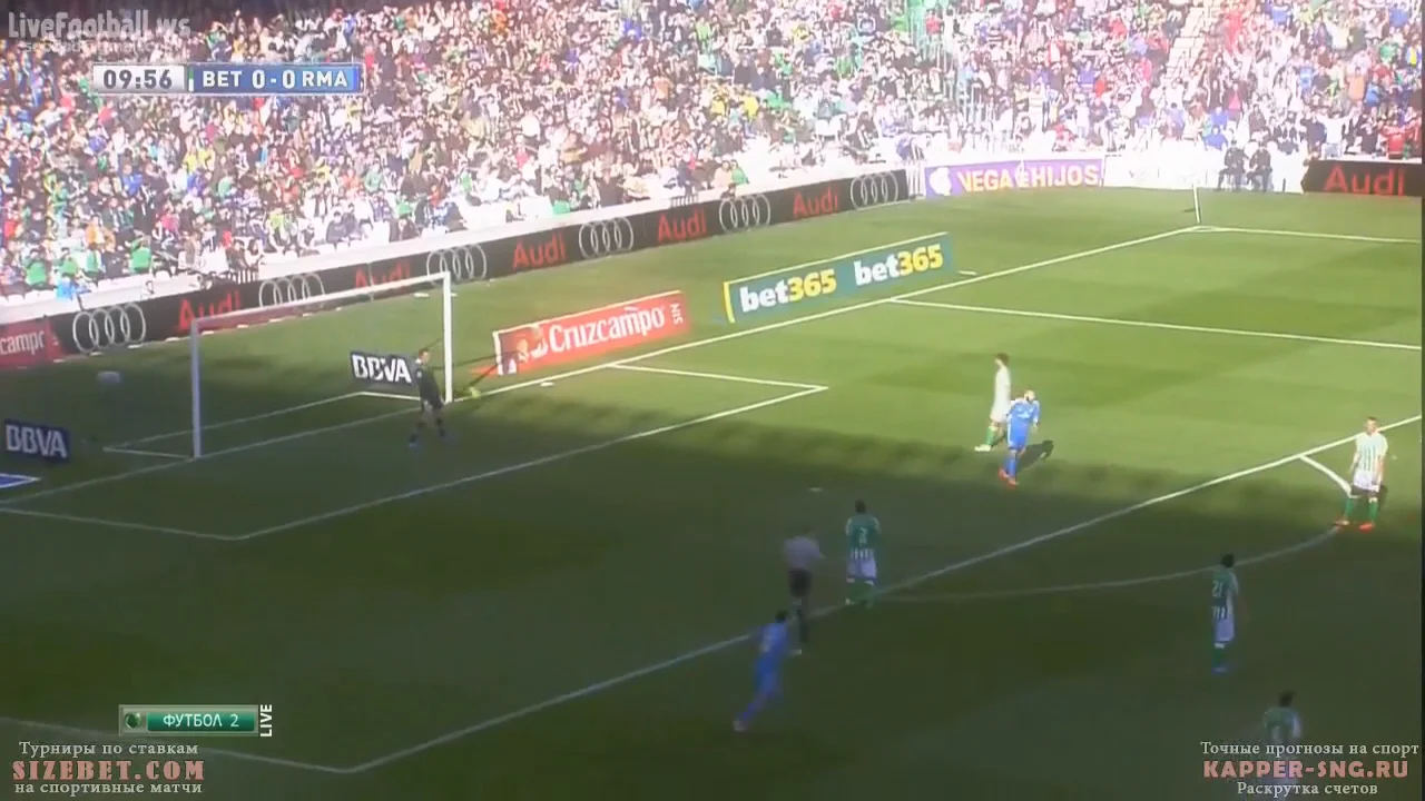 Goal #402 vs Real Betis Balompie
