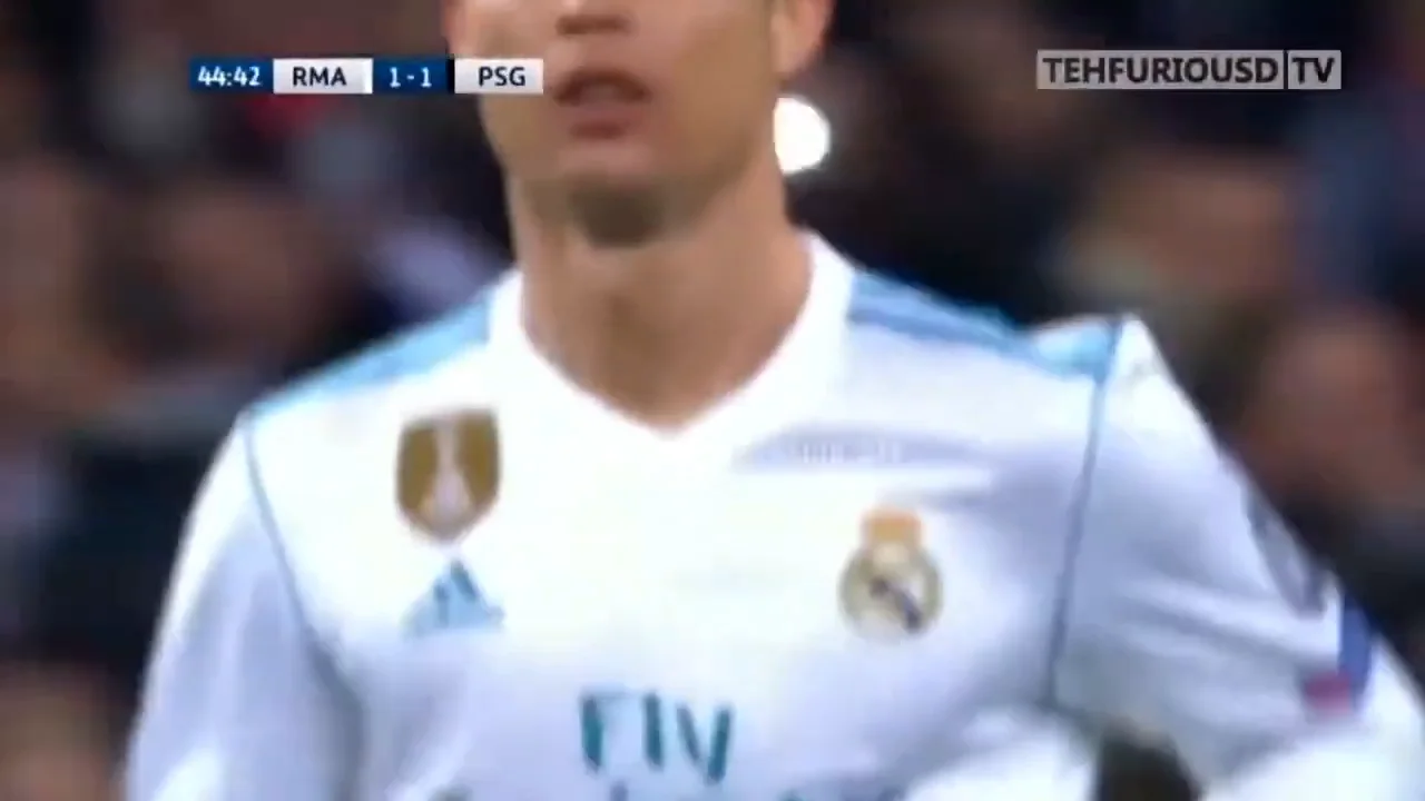 Cristiano Ronaldo Goal #632 vs Paris Saint-Germain (45') | Real Madrid 2017-2018