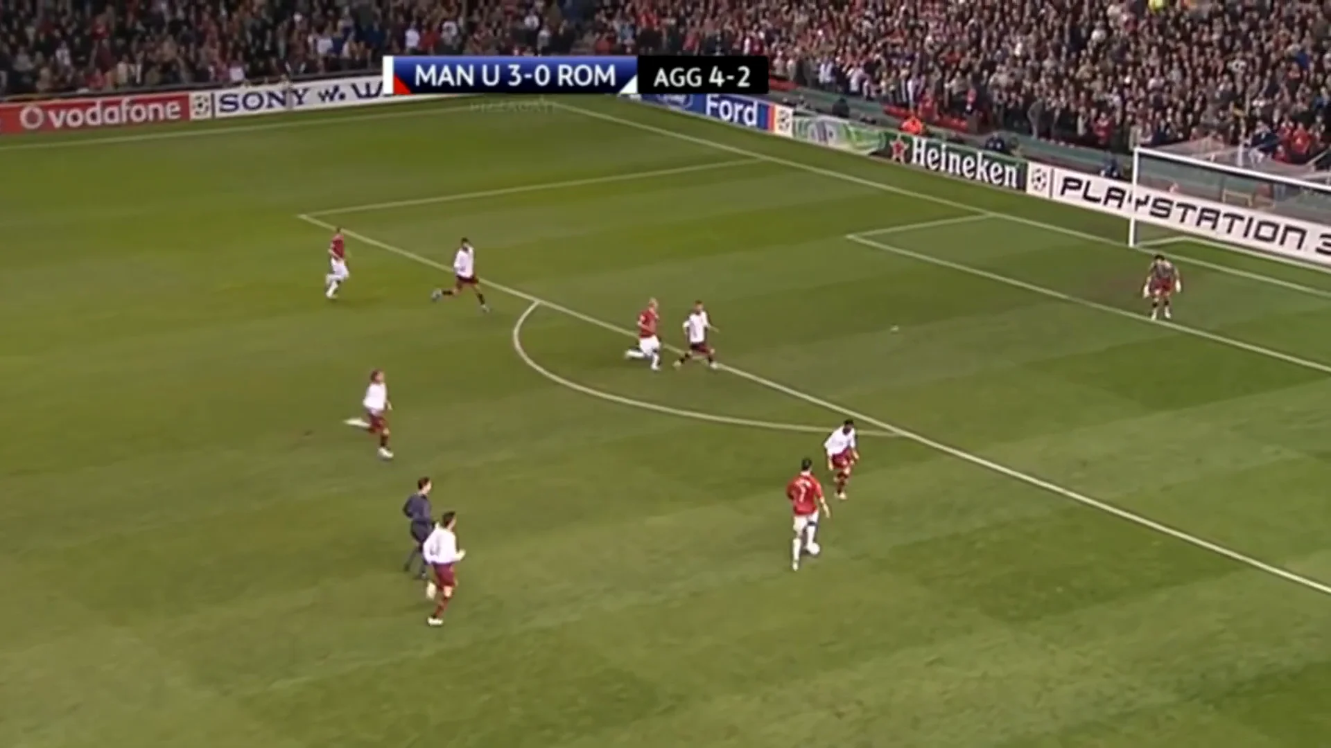 Cristiano Ronaldo Goal #68 vs AS Roma (44') | Manchester United 2006/07 (MUTV #46)