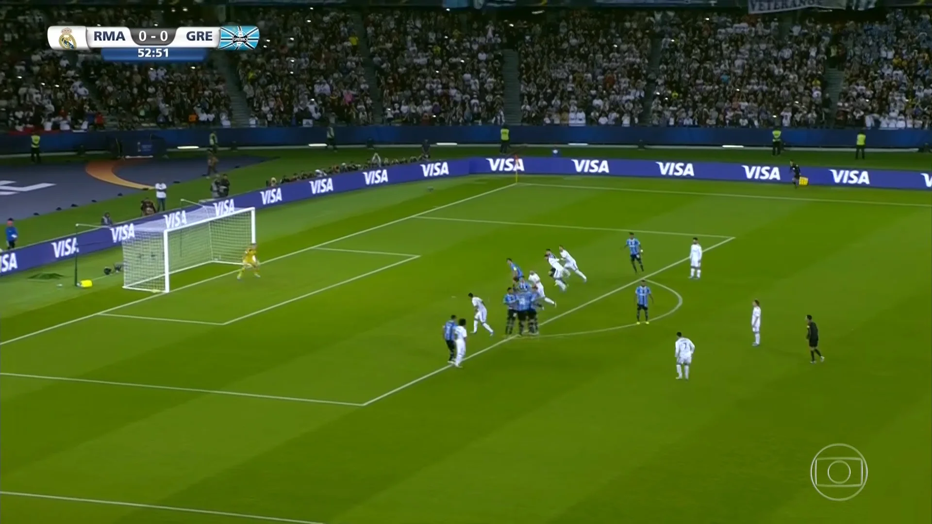 Goal #624 vs GrÃªmio Foot-Ball Porto Alegrense