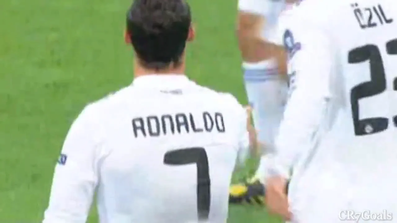 Cristiano Ronaldo Goal vs AC Milan | 53 Goals in 2010/11
